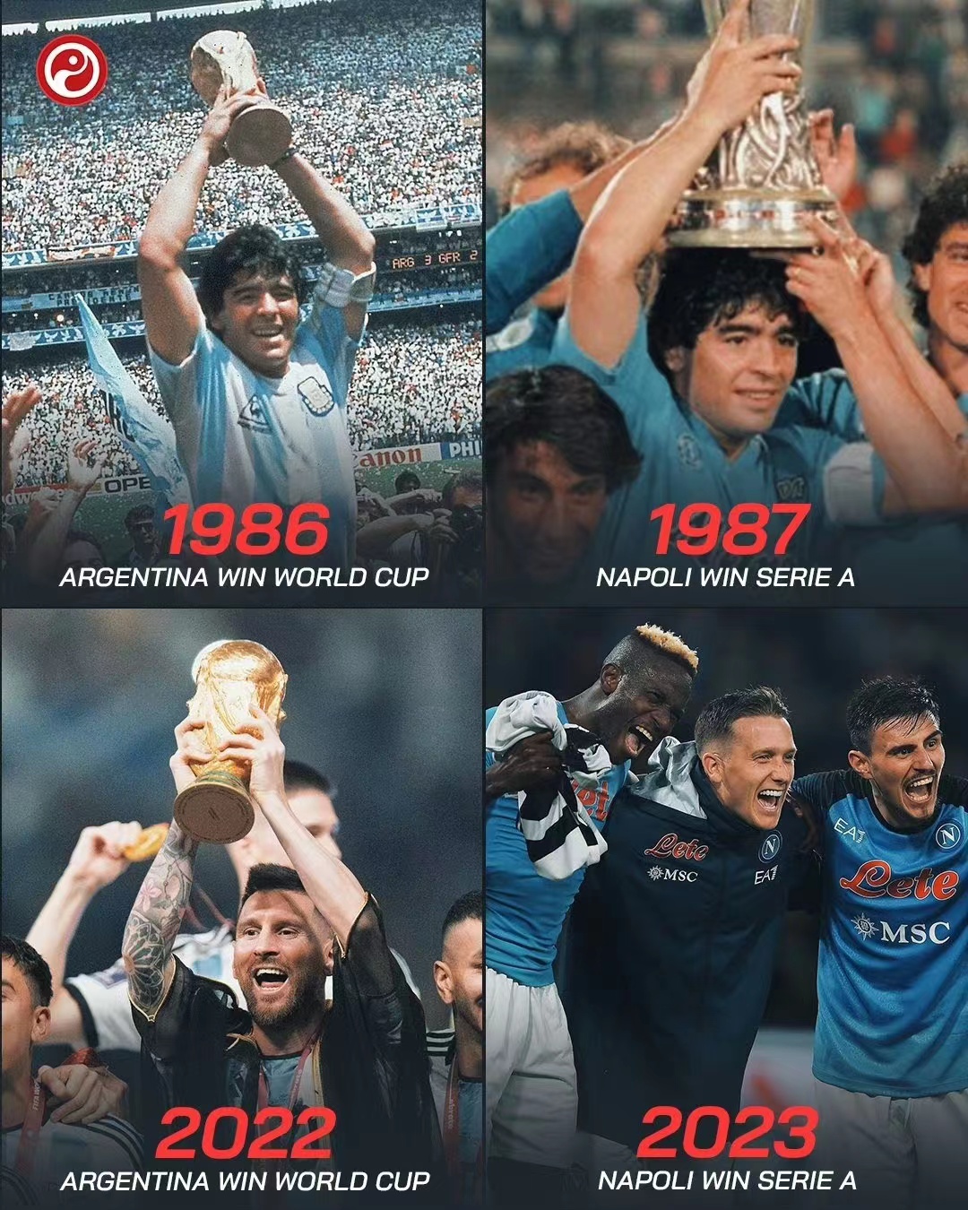 La légende du football Diego Maradona